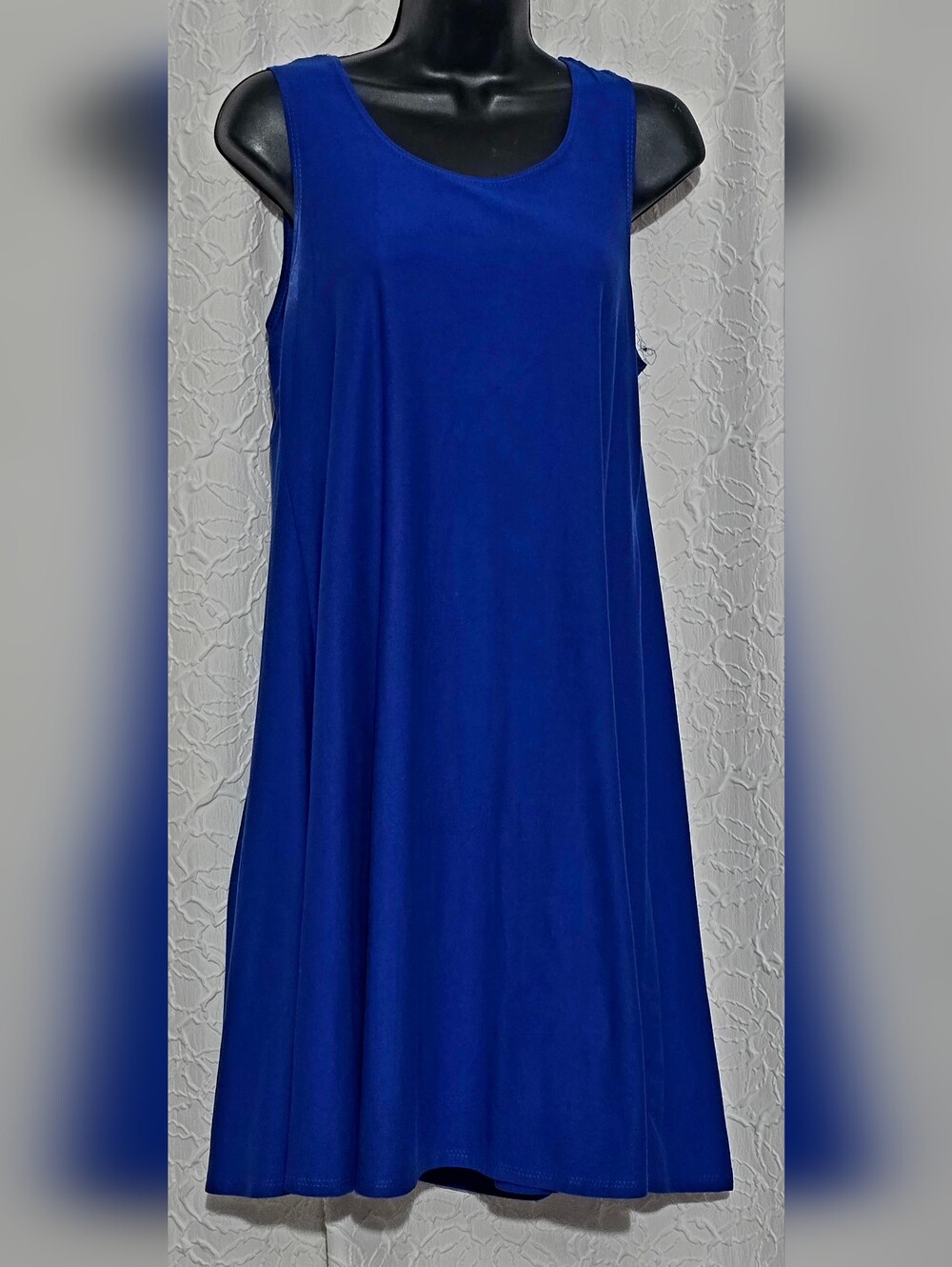 Women’s Time & Tru Tank Dress Small Royal Blue Size M (8-10)